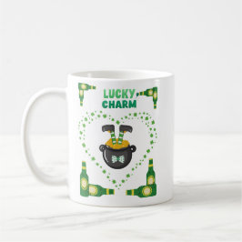 Taza De Café suerte a los irlandeses