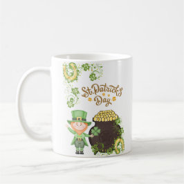 Taza De Café suerte a los irlandeses