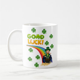 Taza De Café suerte a los irlandeses