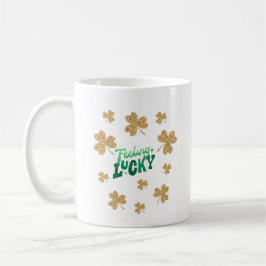 Taza De Café suerte a los irlandeses