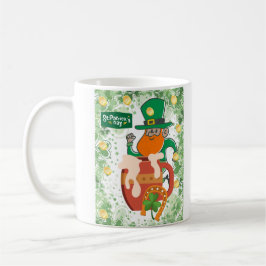 Taza De Café suerte a los irlandeses