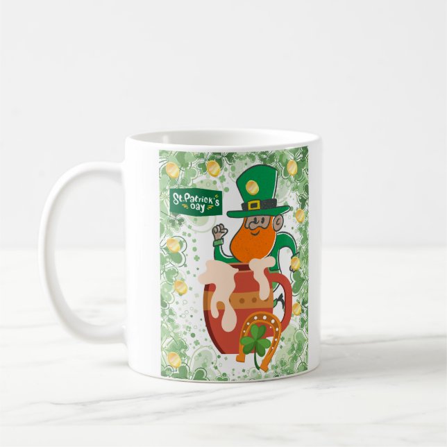 Taza De Café suerte a los irlandeses (Izquierda)