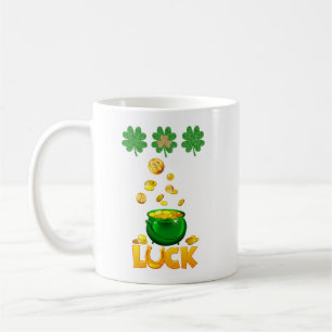 Taza De Café suerte a los irlandeses