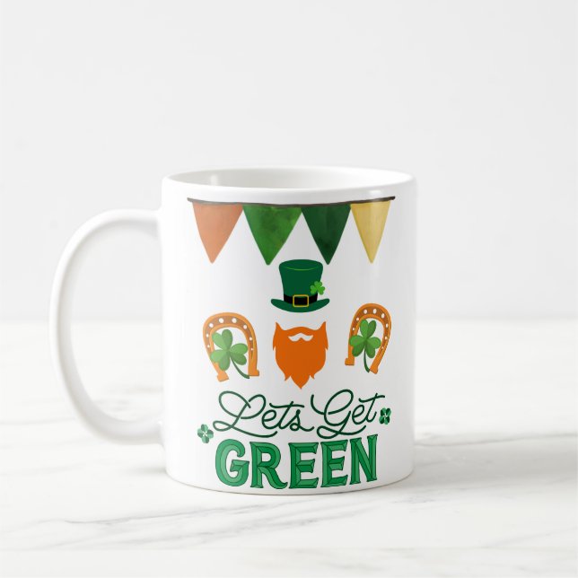 Taza De Café suerte a los irlandeses (Izquierda)
