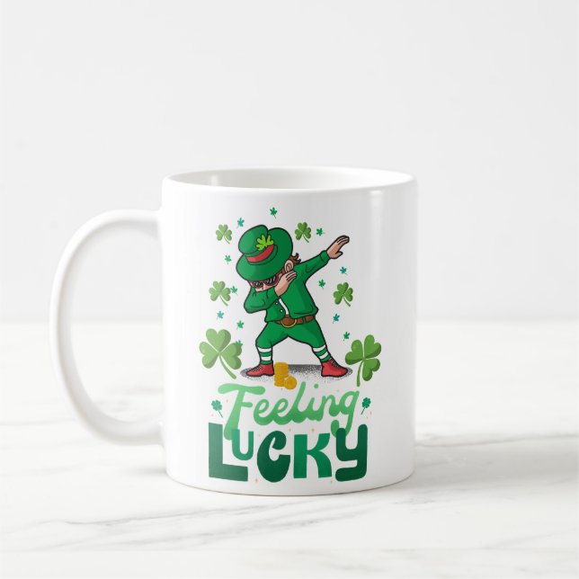 Taza De Café suerte para los irlandeses (Izquierda)