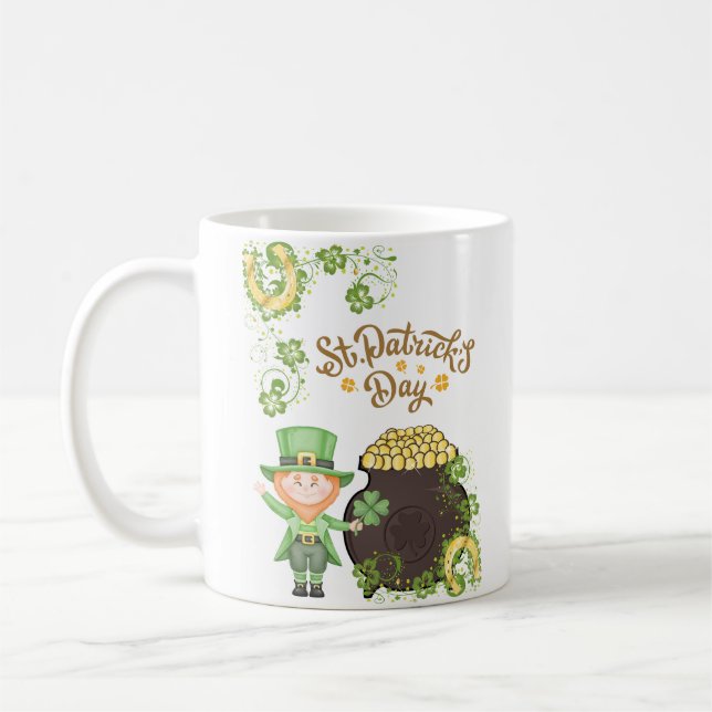Taza De Café suerte para los irlandeses (Izquierda)