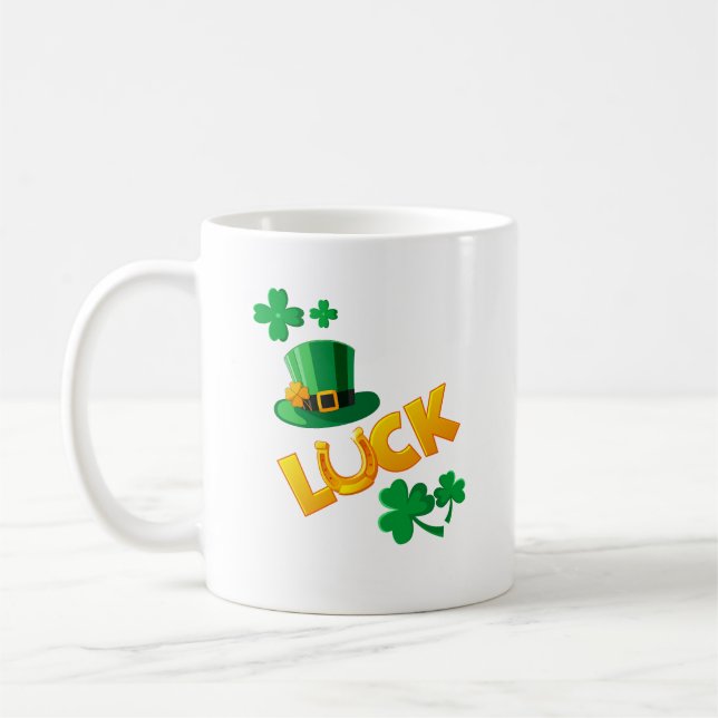 Taza De Café suerte para los irlandeses (Izquierda)