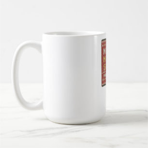 Taza De Café Suéter de punto de enfermera de turno de noche fel