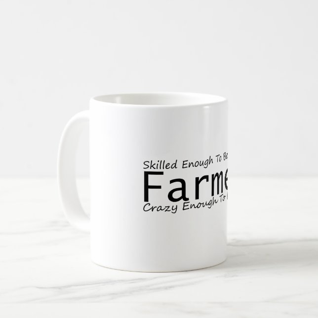 Taza De Café Suficiente habilidad para volverse un granjero lo  (Anverso izquierdo)
