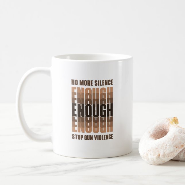 Taza De Café Suficiente | Mug clásico #11 (Con donut)