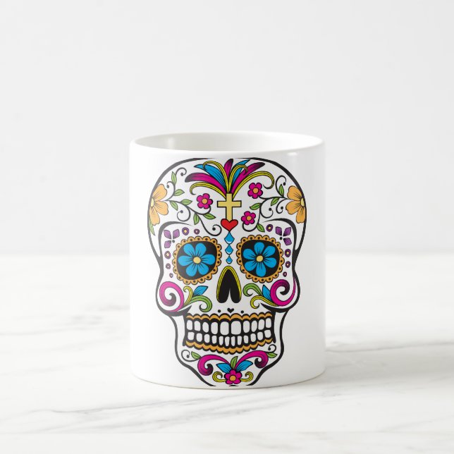 Taza De Café Sugar Skull (Centro)