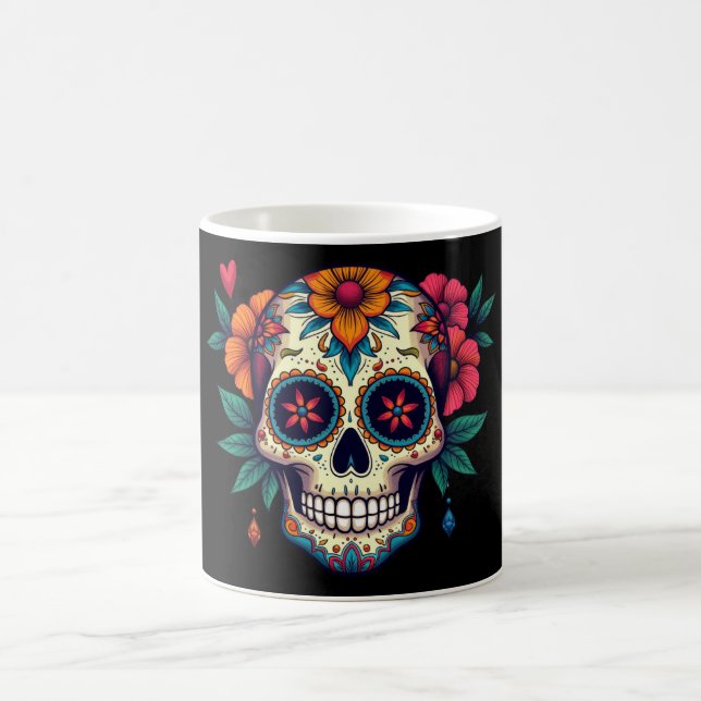 Taza De Café Sugar Skull (Centro)