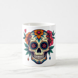 Taza De Café Sugar Skull