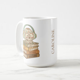 Taza De Café Sugar Skull Passionate About Reading
