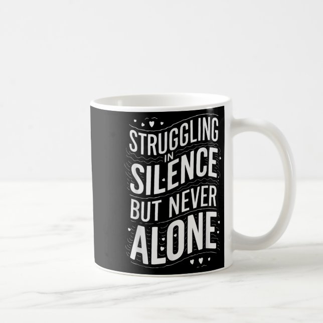 Taza De Café Suicide Awareness Depression Anxiety Mental Health (Derecha)