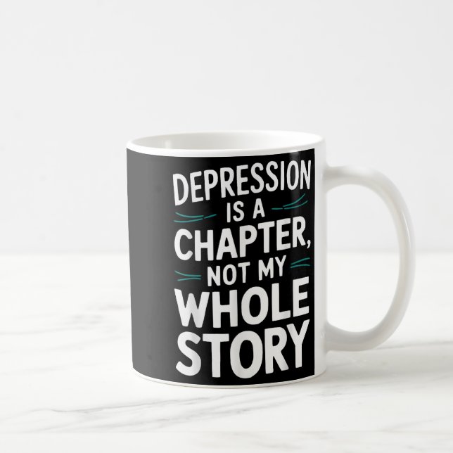 Taza De Café Suicide Awareness Depression Anxiety Mental Health (Derecha)