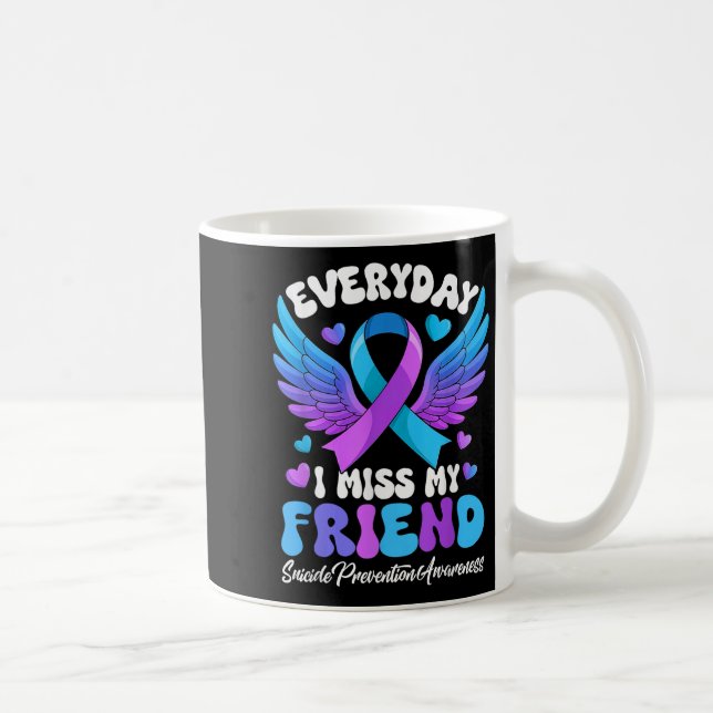 Taza De Café Suicide Awareness Friend Suicide Prevention Awaren (Derecha)