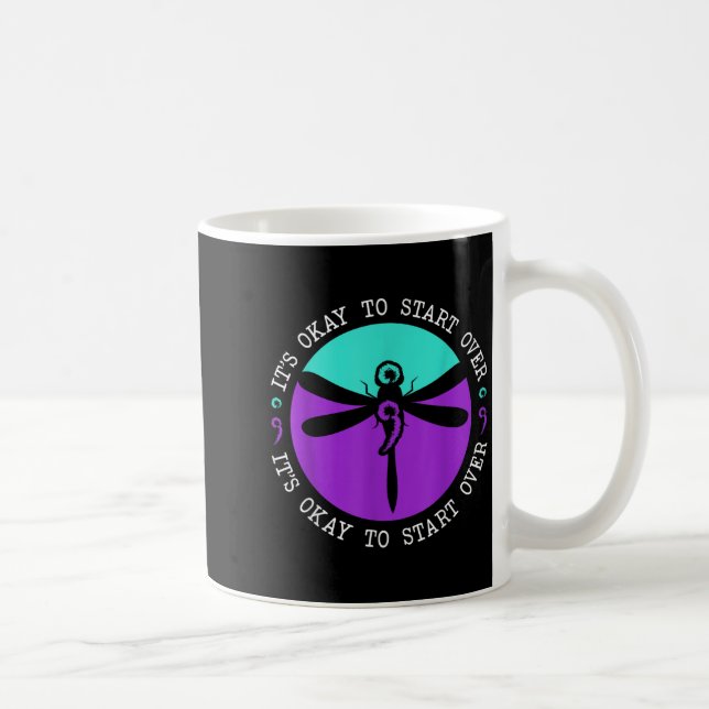 Taza De Café Suicide Awareness Suicide Prevention Suprt Survivo (Derecha)