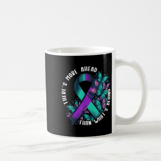 Taza De Café Suicide Awareness Suicide Prevention Suprt Survivo (Derecha)