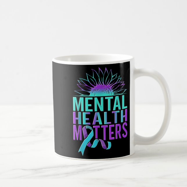 Taza De Café Suicide Awareness Suicide Prevention Suprt Survivo (Derecha)