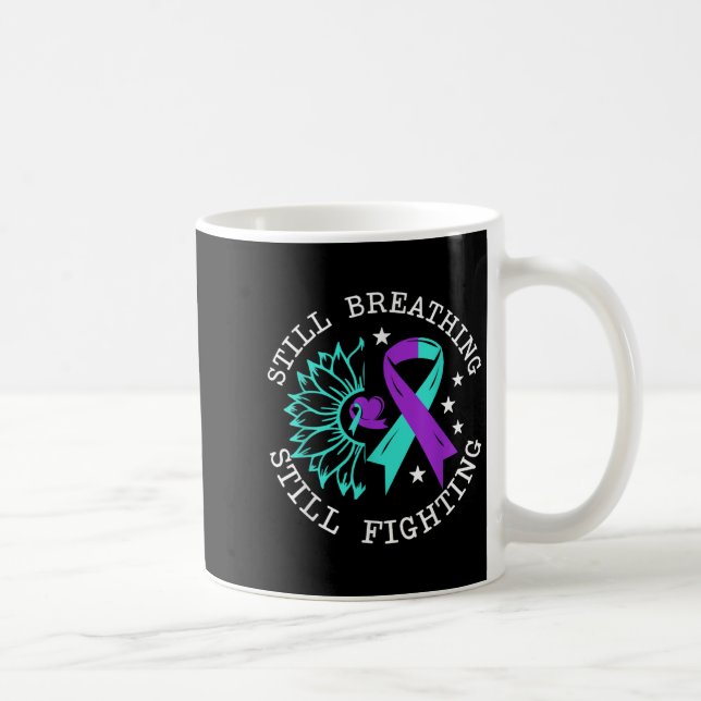 Taza De Café Suicide Awareness Suicide Prevention Suprt Survivo (Derecha)