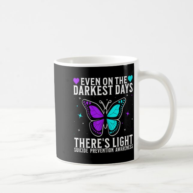 Taza De Café Suicide Awareness Suprt Suicide Prevention Awarene (Derecha)