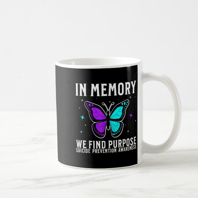 Taza De Café Suicide Awareness Suprt Suicide Prevention Awarene (Derecha)