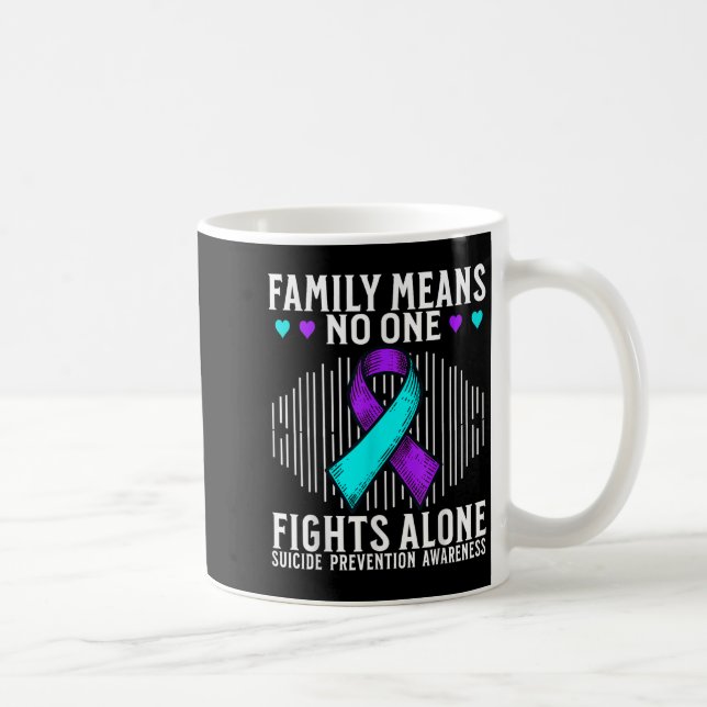 Taza De Café Suicide Awareness Suprt Suicide Prevention Awarene (Derecha)