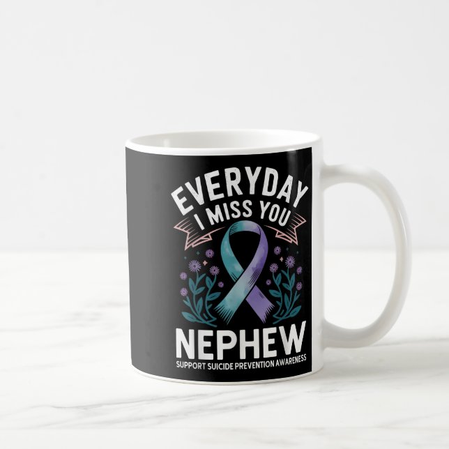 Taza De Café Suicide Prevention Awareness Aunts  (Derecha)