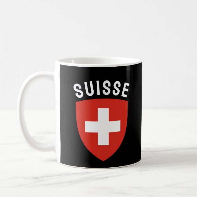 Taza De Café Suisse (Suiza francófona) (Izquierda)