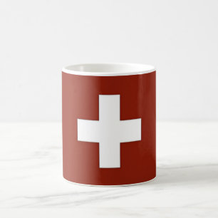 Taza De Café Suiza - Bandera suiza -
