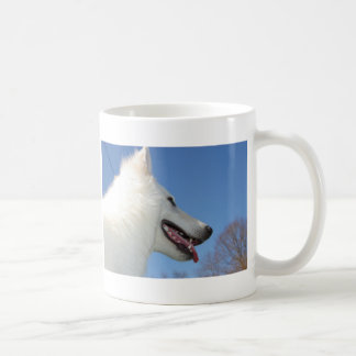 Taza De Café Suizos perros pastor blanquean