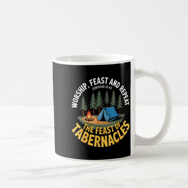 Taza De Café Sukkot _ Hebrew Israelite Feast Days _ Feast Of Ta (Derecha)