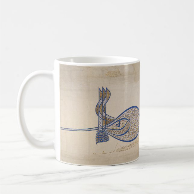 Taza De Café Sultan Sulaiman Tughra (Izquierda)