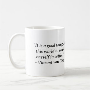 Taza De Café Sumérgete en el café Van Gogh