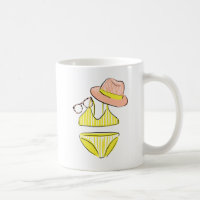 Sumerja el sol - traje de baño amarillo