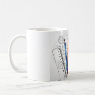 Taza De Café Suministros de Oficina de Dibujo Técnico