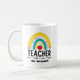 Taza De Café Suministros escolares de Rainbow Teacher