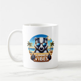 Taza De Café Summer Badger