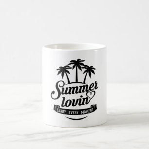 Taza De Café Summer Beach Sea Vacation Surf Sun Funny Gift Idea