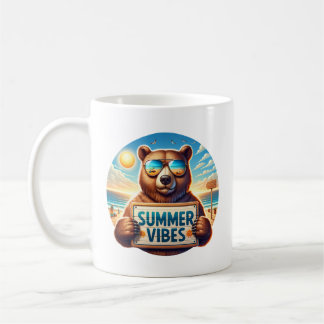 Taza De Café Summer Bear