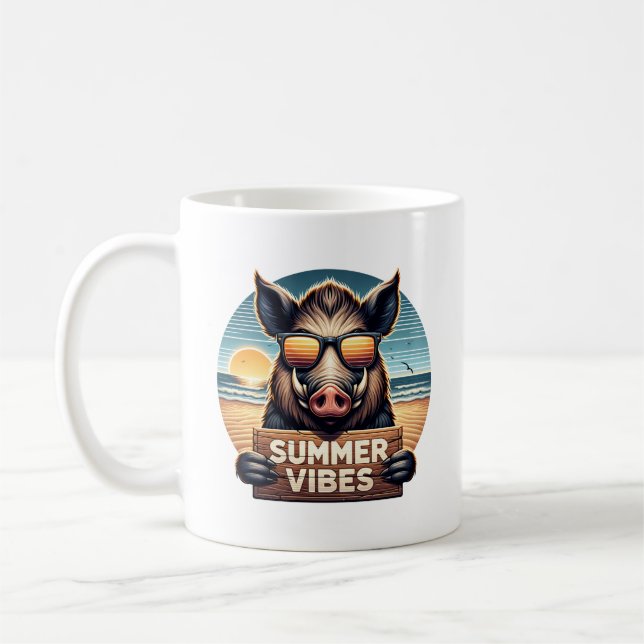 Taza De Café Summer Boar (Izquierda)