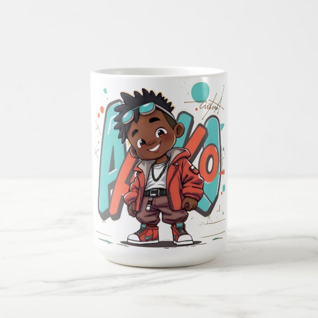 Taza De Café Summer Cool Jay ~ AiKo Kids (Centro)