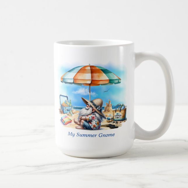 Taza De Café Summer Gnome Mug (Derecha)