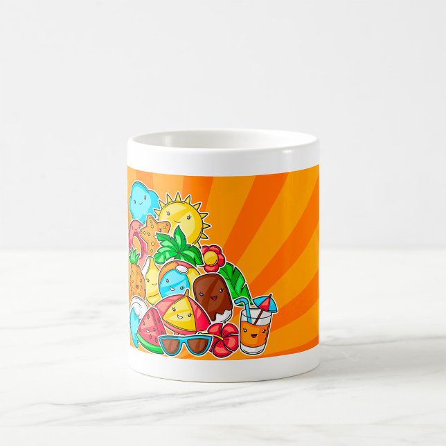 Taza De Café Summer Kawaii (Subido por el creador)