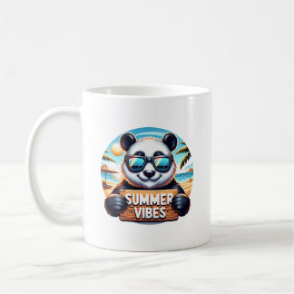 Taza De Café Summer Panda