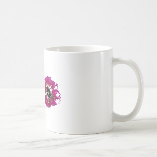 Taza De Café Summer Petunias (Derecha)