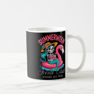 Taza De Café Summerween Social Club Spooky All Year Skeletme