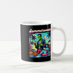 Taza De Café Summerween Summer Halloween Zombie Frankenstein Bo