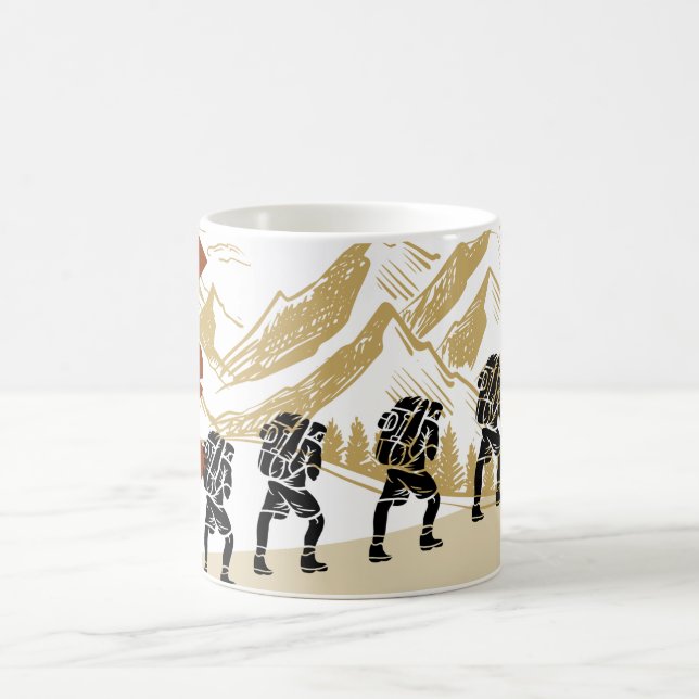 Taza De Café Summit Sipper Adventure Awaits with Our Hiking Mug (Centro)